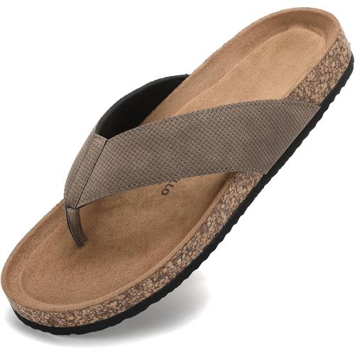 Fchhk-Arrigo Bello Tongs Hommes,Été Antidérapante Chaussures De Pour Plage Piscine Sandales - 44