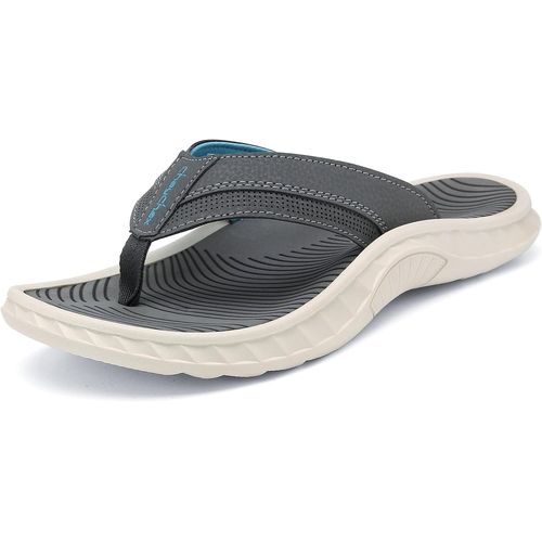 Fchhk Tongs Homme Sandales De Sports Orthopédiques De Soutien Flip Flopsté Chaussures De Plage Et Piscine
