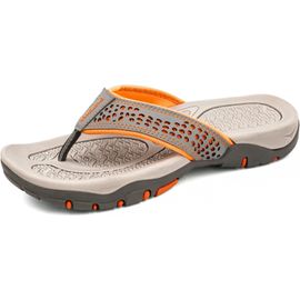 Fchhk Chaychax Tongs Homme Sandales De Sports Soutien De Voûte Plantaire Flip Flop Chaussures De Plage Et Piscine Antidérapant