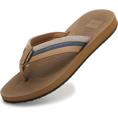 Fchhk Homme Confortable Tongs Té Durables Légères Antidérapante Chaussures De Plage Piscine Sandales