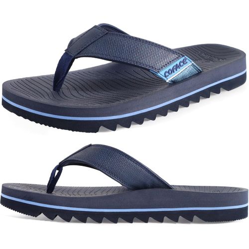 Fchhk-Tongs Homme Mode Confortable Sandales Soutien Été Flip Flop Chaussures De Plage Piscine
