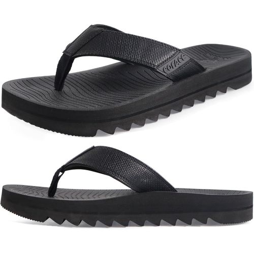 Fchhk-Tongs Homme Mode Confortable Sandales Soutien Été Flip Flop Chaussures De Plage Piscine - 47