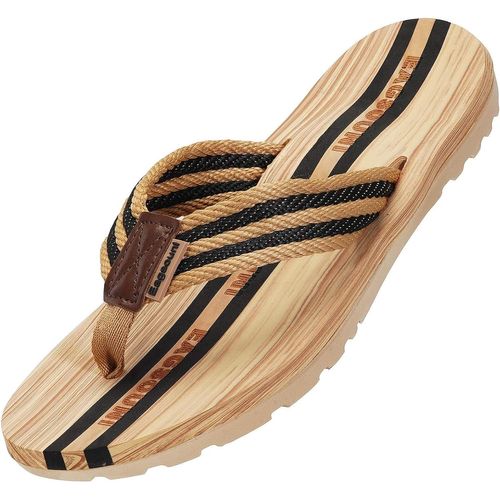 Fchhk-Hommes Femmes Tongs Flip Flops Plates Pantoufles Été Chaussures De Plage Et Piscine Sandales