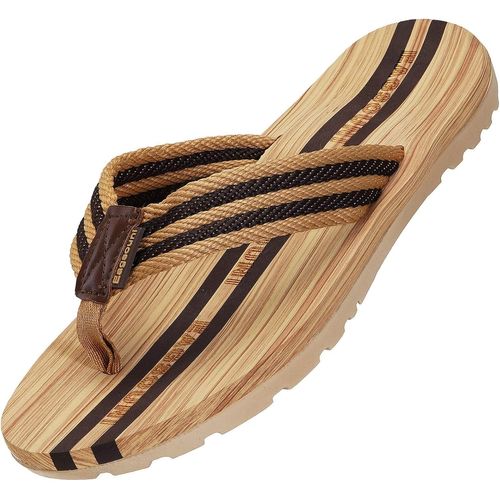 Fchhk-Hommes Femmes Tongs Flip Flops Plates Pantoufles Été Chaussures De Plage Et Piscine Sandales