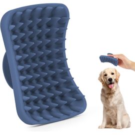 Jgd-Brosses De Toilettage Pour Chiens (Bleu Foncé)