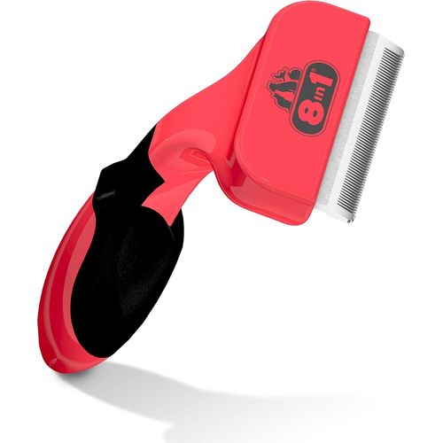 Brosse Anti-Mue - Outil De Toilettage Pour Chiens De Taille Moyenne À Poils Longs Et Courts - Elimine Les Poils Et Le Sous-Poils Morts - Réduit La Chute De Poils Jusqu`À 90% \U2013 Taille M[Z91]
