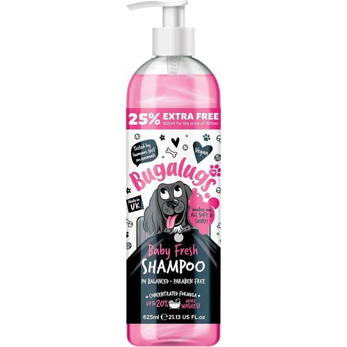 Apt-Baby Fresh Dog Shampooing Pour Chiens Malodorants Avec Parfum De Poudre Pour Bébé, Meilleur Shampooing Pour Chiot, Shampooing Végétalien Professionnel (625 Ml)