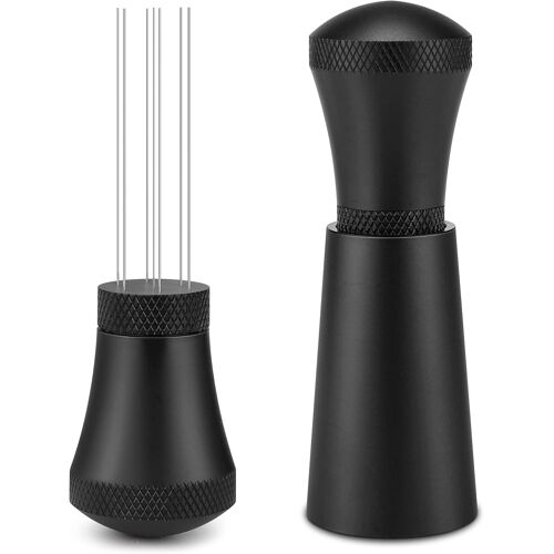 KALANKA-WDT Outil de distribution d'expresso 7 aiguilles, Distributeur d'aiguilles à Café, agitateur de poudre d'expresso, Espresso Distribution Tools, Espresso Coffee Stirrer, Distributeur d'aiguill