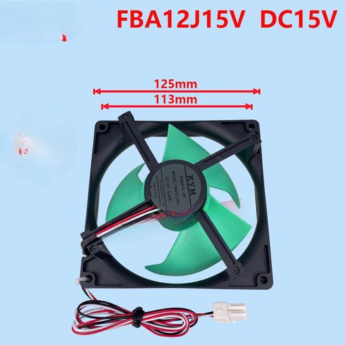 Ventilateur de refroidissement de congélateur pour moteur de ventilateur de congélateur de réfrigérateur Sharp FBA12J15V DC15V 0,28a
