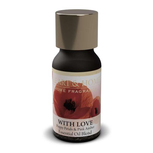 Mélange d'huiles essentielles Heart and Home Amour