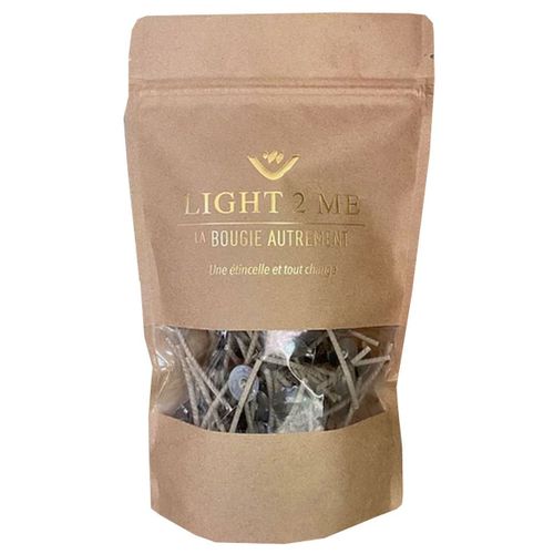 Sac de 50 mèches pour bougie la bougie autrement