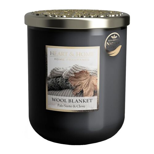 Grande Bougie à la cire de soja Cocooning