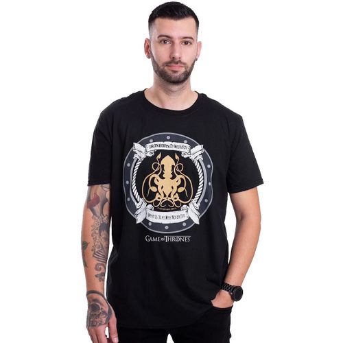 Game Of Thrones - Iron Born - T-Shirt - Noir - L - 100% Coton,Jersey