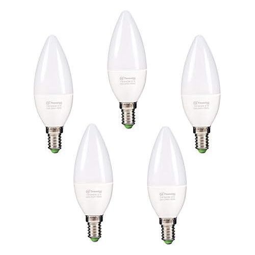 Kalanka-Lot De 5 Ampoules Led E14 7 W C38 Blanc Froid 6400 K 560 Lm