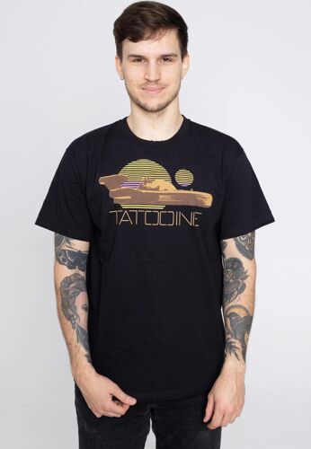 Star Wars - Speeder Badge - T-Shirt - Noir - S - 100% Coton,Jersey