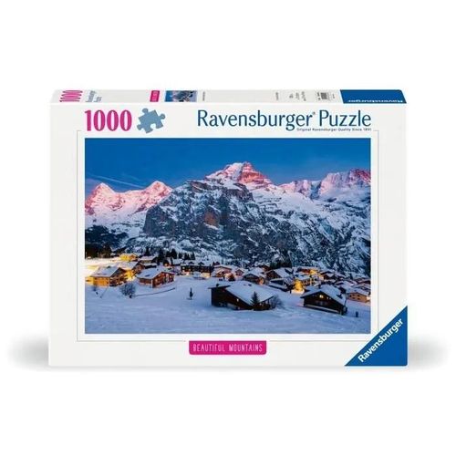 Puzzle Puzzle 1000 P - Loberland Bernois, Mürren (Puzzle Highlights)