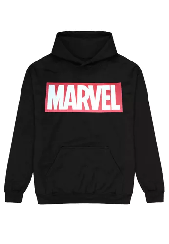 Marvel Comics - Marvel Brick - Hoodie - Noir - M - 80 % Coton, 20 % Polyester,Transpirer