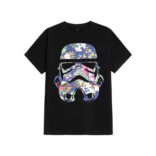 Star Wars - Storm Flowers - T-Shirt - Noir - S - 100% Coton,Jersey
