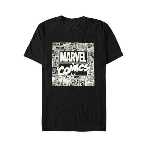 Marvel Comics - Marvel Logo - T-Shirt - Noir - S - 100% Coton,Jersey
