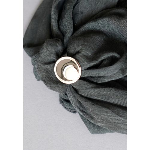 Wildcat - La Luna Silver - Bague - Gris - 20 Mm - Acier Inoxydable,Métal