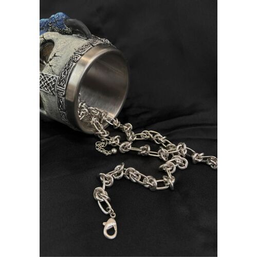 Pamela Mann - Barbed Wire - Collier - Gris - Onesize - Acier 316l,Métal