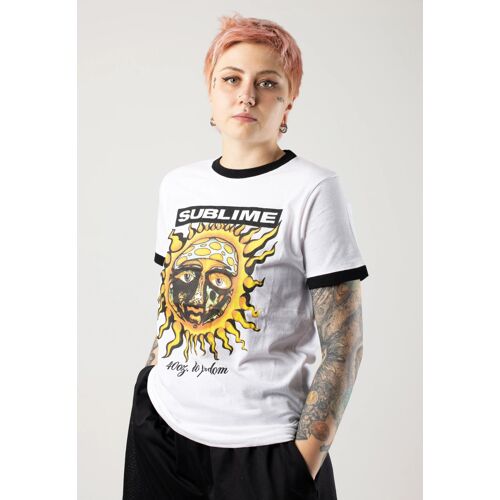 Sublime - 40oz. To Freedom Ringer White - Girly - blanc - XXL - 60% coton, 40% polyester,Jersey