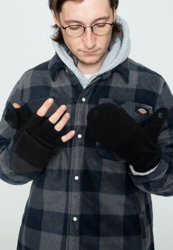 Brandit - Trigger Black - Gants - Noir - L - 100% Polyester