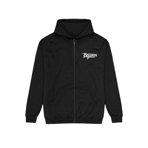 Brothers Of Metal - Emblas Saga - Sweat Zippé - Noir - Xxl - 70% Coton, 30% Polyester,Transpirer