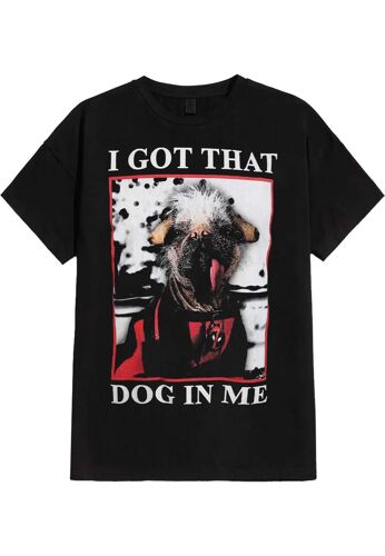 Deadpool - Got That Dog - T-Shirt - Noir - L - 100% Coton,Jersey