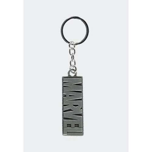 Marvel Comics - Metal Logo - Porte Clefs - Gris - Onesize - Métal