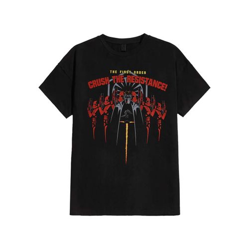 Star Wars: The Rise Of Skywalker - Crush The Resistance - T-Shirt - Noir - L - 100% Coton,Jersey