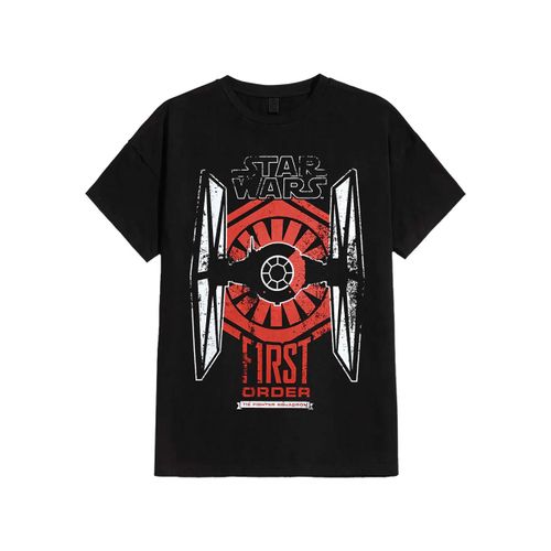 Star Wars - First Order Distressed - T-Shirt - Noir - L - 100% Coton,Jersey