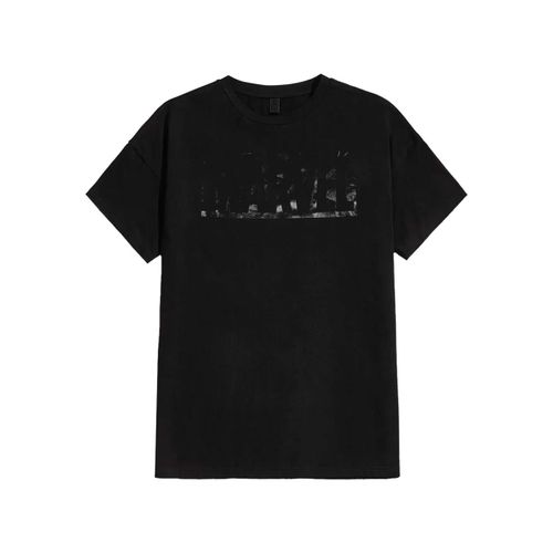 Marvel Comics - Logo Black On Black - T-Shirt - Noir - Xxl - 100% Coton,Jersey