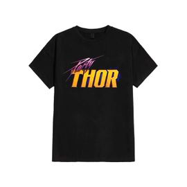 Marvel Comics - What If...? Thor - T-Shirt - Noir - L - 100% Coton,Jersey