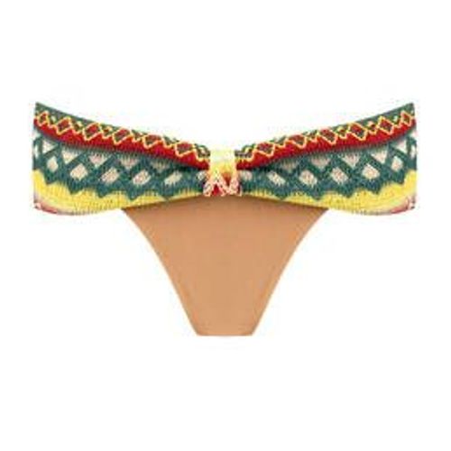 Luli Fama Bas De Maillot De Bain Slip Revers High Noon Heat