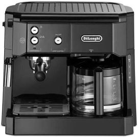 De'Longhi BCO 411.B - Machine à café avec machine à filtre et buse vapeur "Cappuccino" - 15 bar - 10 tasses - noir