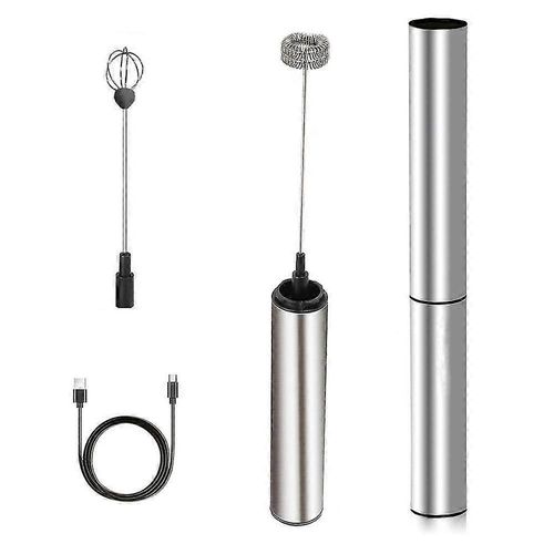 Mousseur à lait électrique - Mousseur rechargeable pour boissons chaudes
