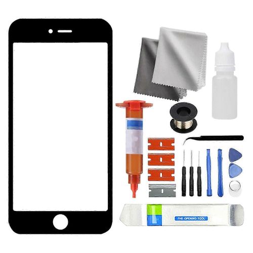 Écran tactile Assemblage facile Outil de colle LOCA Kit de réparation d'écran en verre trempé Pièces de rechange pour iPhone 6 / 6S / 6 Plus / 6S Plus / 7/7 Plus / 8/8 Plus