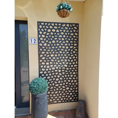 3 Panneaux Treillis Nortene Gris Mosaik 100x200