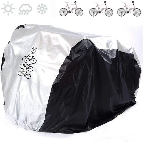 Wabjtam Housse De Vélo D'extérieur Protection Anti-Poussière Anti-Uv Imperméable À L'eau Pour Vélo Vélo Vélo Scooter Housse De Vélo De Route Housse De Vélo Imperméable De Montagnel