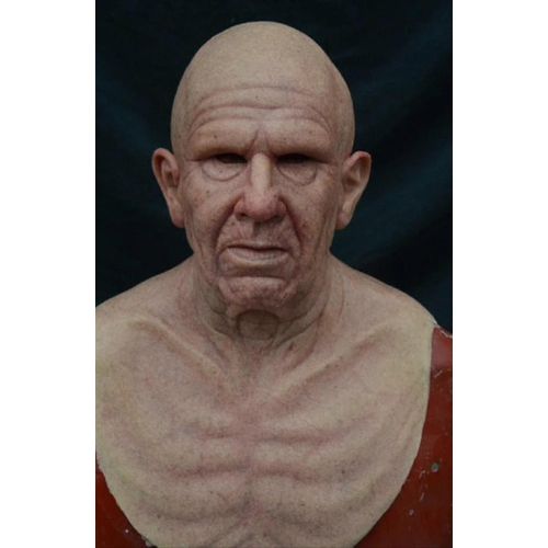 Latex Réaliste Homme Couvre Visage Masque Homme Déguisement Halloween Fête Props_Y