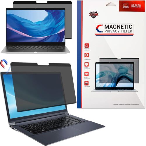 WQS-Magnétique Filtre de Confidentialité pour MacBook Pro 14" 2021 M1 Pro et M1 Max A2442, Ordinateur Portable avec Protection de la Vie privée Anti-lumière Bleue Anti-reflet