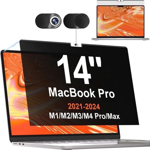 Couvre-caméra, Kit de Filtre de Confidentialité, Languettes Adhésives pour Webcam, Couvre-caméra Magnétique en Métal Ultra-Mince pour la Protection de la Webcam du MacBook