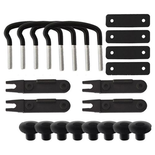 Coffre De Toit Universel Boulons En U Pinces Kit De Montage Pratique Pour Fourgon De Voiture Installation Facile