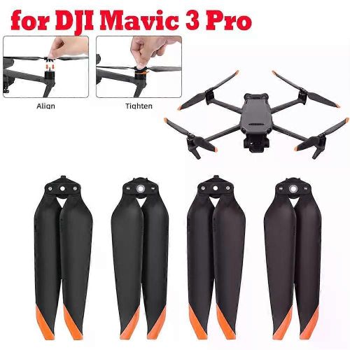 2 Paires 9453t Hélice Légère Vis Aile Drone Aile Pale Drone Pale Props Pour Dji Mavic 3 Pro / Mavic 3 / Mavic 3 Classic-Générique