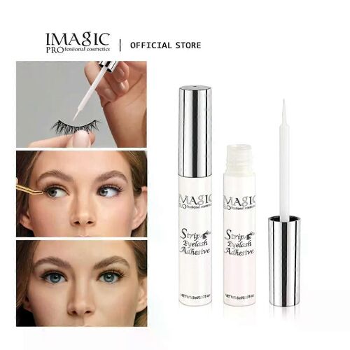 Imagic 5ml Faux Cils Extension Colle Imperméable Rapide Séchage Long Durable Fort Sans Irritation Transparent Apprêt Pour Cils Outils 