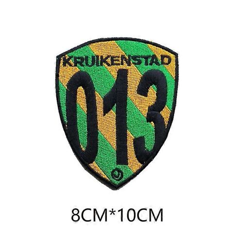 Pays-Bas Brabant Kruikenstad Peenrijk Bière Carnaval Patches Pour Vêtements Fer Sur Brodé Coudre Applique Emblème Insigne