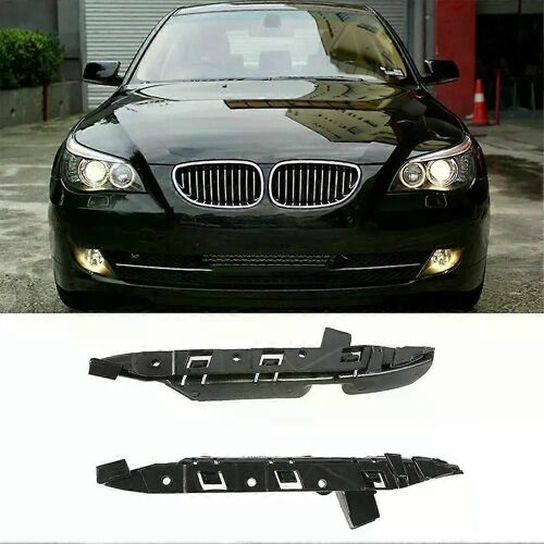 2pcs Pour Bmw L + R Support De Guide De Pare-Chocs Avant 51117033706 51117033705 Pour Bmw E60 E61 525i 530i Support De Pare-Chocs