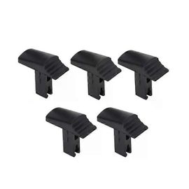 Échelle télescopique robuste antidérapante interrupteur déverrouillage de l'échelle 5 pcs/set Accessoires d'échelle télescopique robuste 87HB