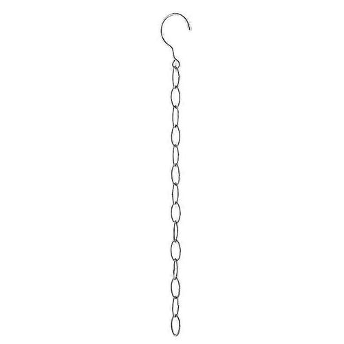Marché de vêtements en acier inoxydable Affichage de la boutique Crochet de chaîne suspendu avec cintre à anneau 14 trou de suspension Vêtements Chaîne Porte-armoire